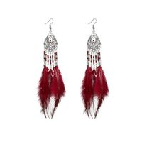 Womens Tassel Plating  Retro Personality, Exotic, Hollow Alloy Earrings Gy190416117615 main image 7