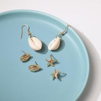 Pendientes Para Mujer Shell Seashell Fashion Beads Ocean Wind Jj190416117624 main image 4