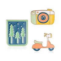 Unisex Tree / Camera / Small Electric Plating Alloy Brooches Lp190416117655 main image 1