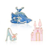 Unisex Skirt / High Heels / Castle Plating Alloy Brooches Lp190416117657 main image 2