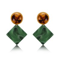 Womens Geometric  Retro Personality Popular Square Acrylic Earrings Lp190416117714 main image 5