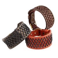 Unisex Geometric Leather  Hot Sale Vintage Weaving Bracelets &amp; Bangles Pk190416117720 main image 2