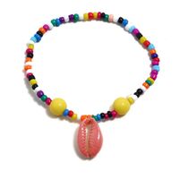 Childrens Shell Plating Alloy Hand-woven String Beads Bracelets &amp; Bangles Kq190416117768 sku image 1