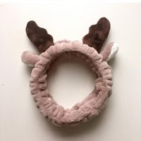 Womens Animal / Zodiac Handmade  Japanese Christmas Elk Antlers Soft Bundle Hair Accessories Kq190416117769 sku image 1