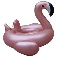 Rose Alloy Flamingo Seat Ring White Swan Sitting Circle Baby Inflatable Swimming Ring Ww190417117899 sku image 1