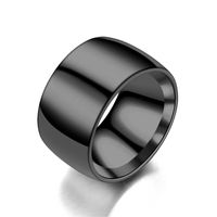 Mens U-shaped Stainless Steel Rings Tp190418118088 main image 1