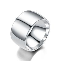 Mens U-shaped Stainless Steel Rings Tp190418118088 main image 4