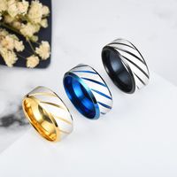 Unisex Round Stainless Steel Teng Sui Rings Tp190418118092 main image 1