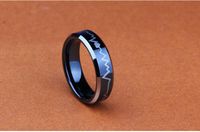 Unisex Heart Shaped Stainless Steel Rings Tp190418118110 main image 1