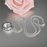 Couple Crown Hot New  Stainless Steel Necklace Tp190418118120 main image 3