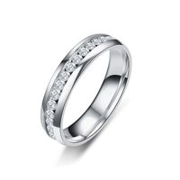 Unisex Weekly Ring Studded Titanium Steel Rings Tp190418118134 main image 3