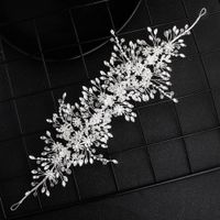 Womens Floral Imitated Crystal Bridal Hairband Hair Accessories Hs190418118168 main image 5