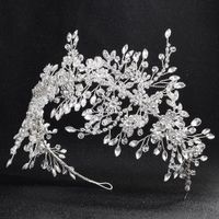 Womens Floral Imitated Crystal Bridal Hairband Hair Accessories Hs190418118168 main image 3
