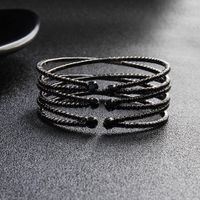 Womens Rhinestone  Elastic Opening With Rhinestone Studded Metal Bracelets &amp; Bangles Hs190418118170 main image 10
