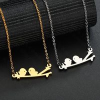 Womens Animal / Zodiac Plated Stainless Steel Necklaces Hf190418118176 main image 6