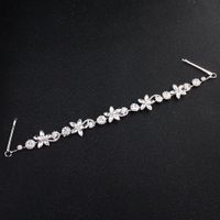Womens  Exquisite Rhinestone Star Floral Plating Alloy Hair Accessories Hs190418118177 main image 2