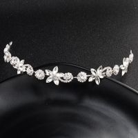 Womens  Exquisite Rhinestone Star Floral Plating Alloy Hair Accessories Hs190418118177 main image 4