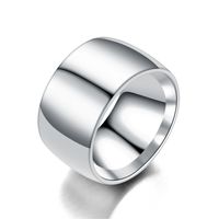 Mens U-shaped Stainless Steel Rings Tp190418118088 sku image 2