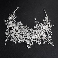 Womens Floral Imitated Crystal Bridal Hairband Hair Accessories Hs190418118168 sku image 1