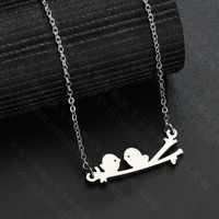 Womens Animal / Zodiac Plated Stainless Steel Necklaces Hf190418118176 sku image 1