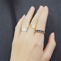 Neuer Koreanischer Ring, Übertriebene Damenmode, Dekorativer Zeigefinger, Gelenk Ring, Dreiteiliger Ringschmuck main image 6