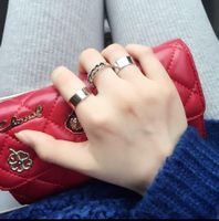 Neuer Koreanischer Ring, Übertriebene Damenmode, Dekorativer Zeigefinger, Gelenk Ring, Dreiteiliger Ringschmuck main image 3