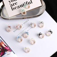 Womens Bow Plating Alloy Earrings Ms190419118275 main image 5