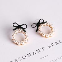 Womens Bow Plating Alloy Earrings Ms190419118275 main image 9
