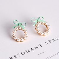 Womens Bow Plating Alloy Earrings Ms190419118275 main image 11