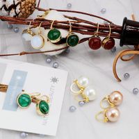 Womens Other Beads Earrings  Natural Stone Beads Earrings Om190419118283 main image 1
