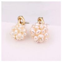 Womens Beads And Beads Alloy Fashionable Temperament Flower Earrings Rr190419118308 main image 6