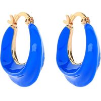 Kreative Emaille Tropf Öl Geometrische Ohrringe Europäische Und Amerikanische Kalte Stil Persönlichkeit Temperament Ohrringe Einteilige Me00170 main image 6
