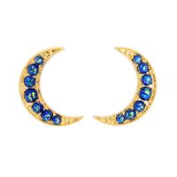 Womens Moon Colorful Rhinestone Fashion Alloy Earrings Qd190419118366 main image 8