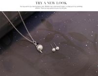 Europäische Und Amerikanische Mode Luxus Perle Strass Legierung Kurze Schlüsselbein Halskette Boutique Dreiteilige Set Schmuck Großhandel main image 5