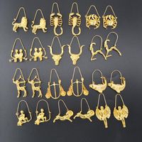 Fashion Exaggeration Womens Animal / Zodiac Plating Alloy Earrings Nt190419118415 main image 3