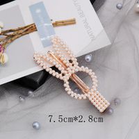 Other Heart-shaped Bunny Shaped Hairpin Simple One-shaped Hair Accessories Om190419118296 sku image 6