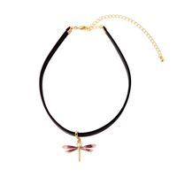 Womens Insect Drop Oil Alloy Necklaces Qd190419118371 sku image 1