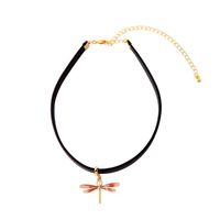 Womens Insect Drop Oil Alloy Necklaces Qd190419118371 sku image 2