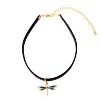 Womens Insect Drop Oil Alloy Necklaces Qd190419118371 sku image 3
