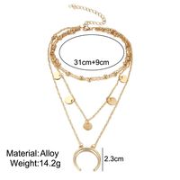 Womens Geometric Plating  Multi-layer Bead Alloy  Necklaces Pj190422118671 main image 6