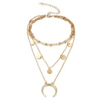 Womens Geometric Plating  Multi-layer Bead Alloy  Necklaces Pj190422118671 main image 8