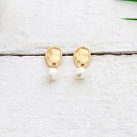 Womens Geometry Electroplating  Fashion Alloy Earrings Qs190422118742 main image 2