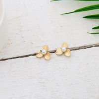 Womens Geometry Electroplating Personal Flower Shape  Alloy Earrings Qs190422118746 main image 1
