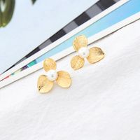 Womens Geometry Electroplating Personal Flower Shape  Alloy Earrings Qs190422118746 main image 5