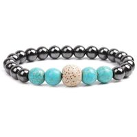 Unisex Handmade Turquoise Bracelets &amp; Bangles Yl190422118611 sku image 1