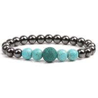 Unisex Handmade Turquoise Bracelets &amp; Bangles Yl190422118611 sku image 4