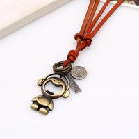 Unisex Cartoon Character Handmade Cowhide  Other Necklaces Pk190423118829 main image 4