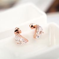 Womens Geometric Electroplated Copper Inlay Aaa Zircons Metals Earrings Tm190423118856 main image 3