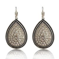 Womens Geometric Rhinestone Alloy Earrings Kq190423118944 main image 1