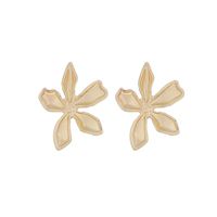 Womens Floral Plating Punk Style Alloy Earrings Ll190426119490 main image 5